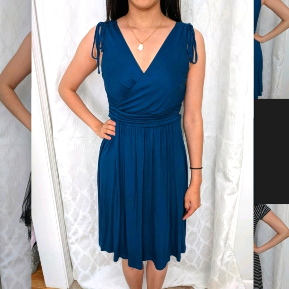 Blue dress